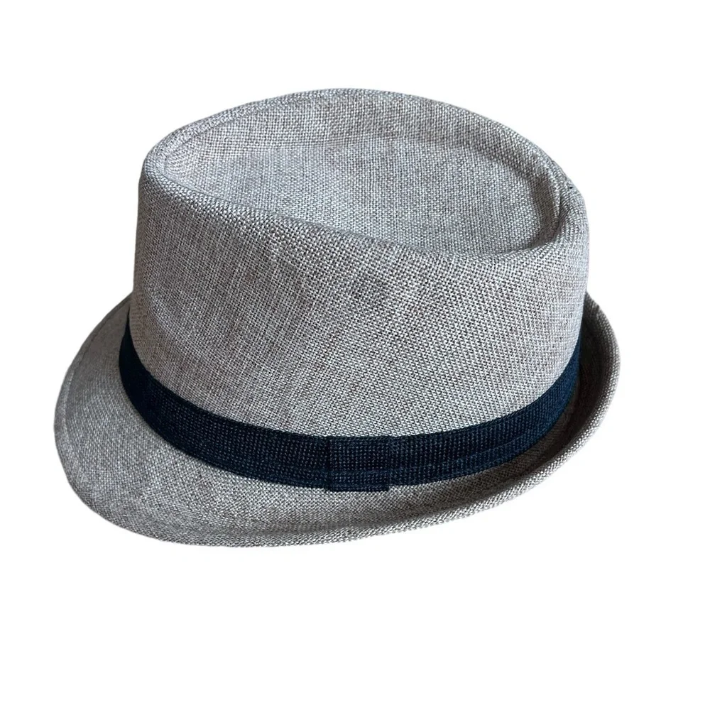Men's Tan Hat Black Band One Size